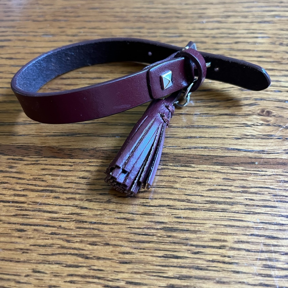 Rebecca Minkoff Tassel Leather Bracelet